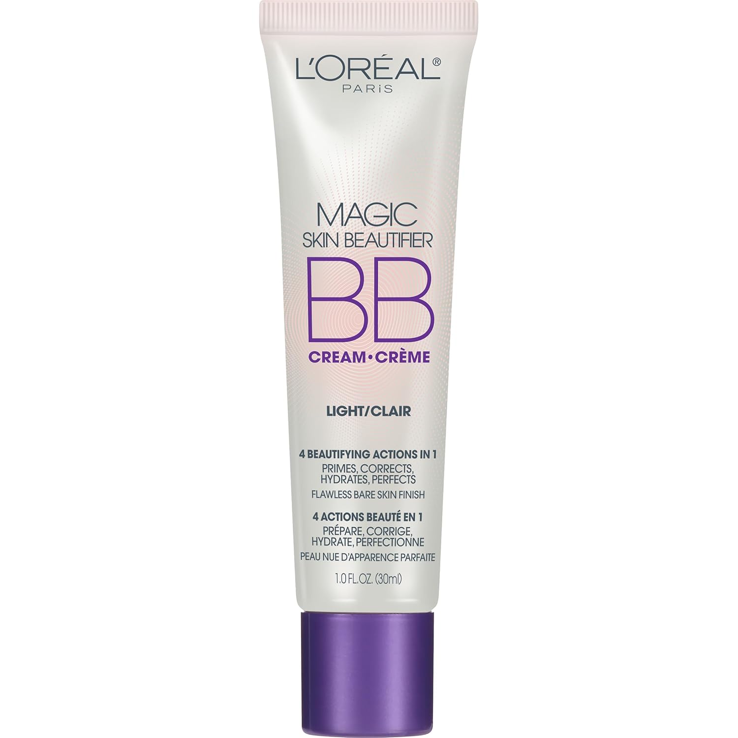 L'Oréal Paris Makeup Magic Skin Beautifier BB Cream Tinted Moisturizer, Anti-Redness, 1 fl oz, 1 Count