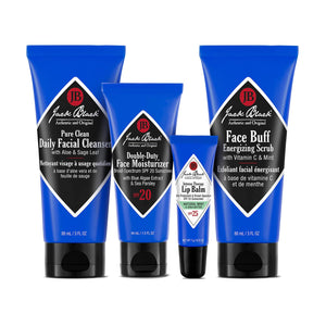 Jack Black Set for Men – Mens Skin Care Kit, Mens Skincare Gift Set