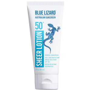 BLUE LIZARD Sheer Face Lotion - SPF 50+, 1.7 Oz
