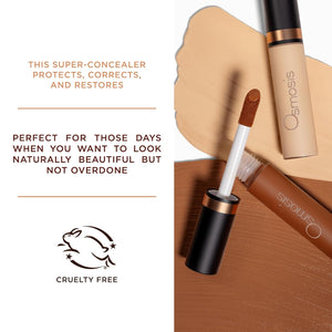 Osmosis Flawless Concealer, Lightweight, Medium To Full Coverage, Conceals, Corrects, Covers, Hydrates, Natural Matte Finish, 10 Shades, 0.47 Fl Oz