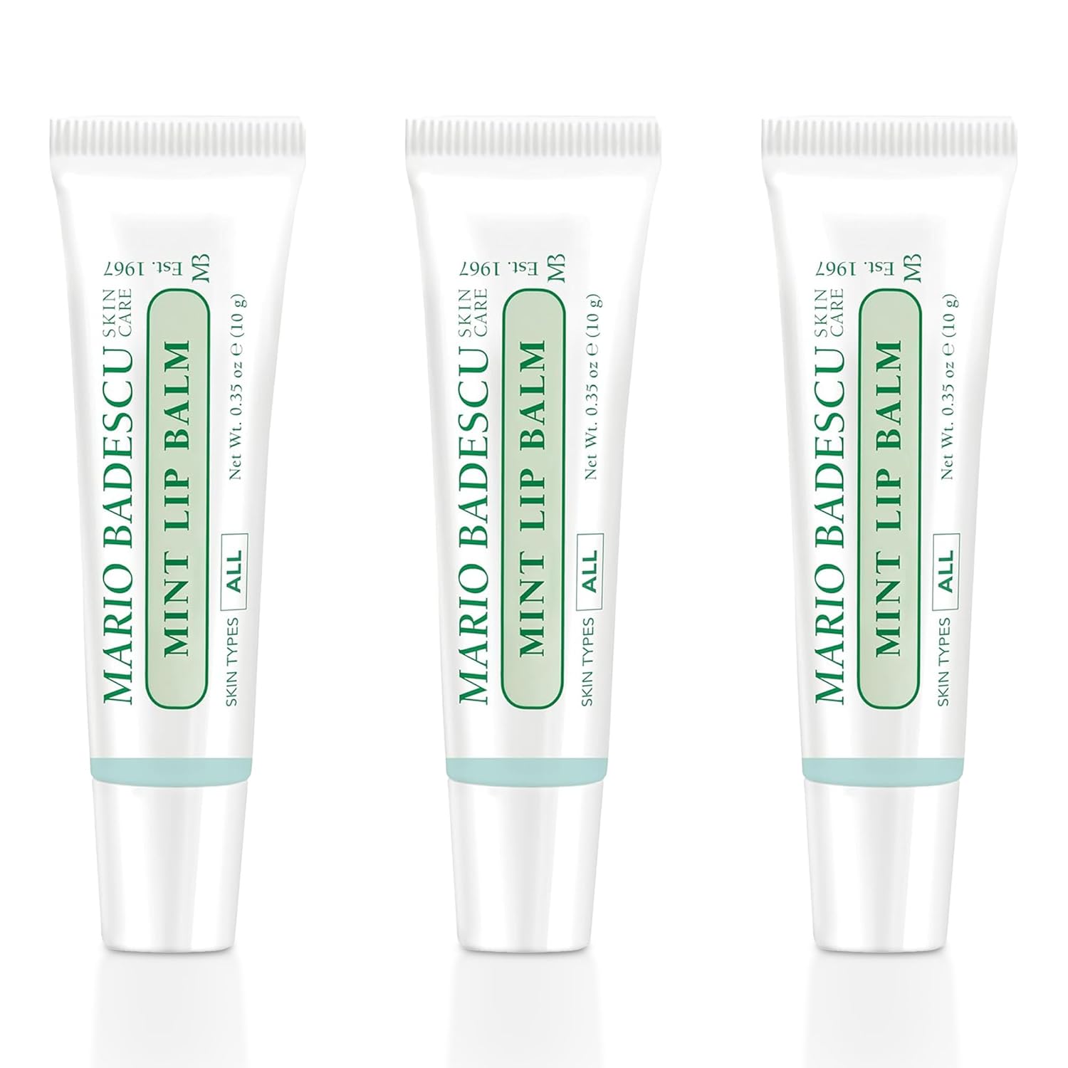 Mario Badescu Moisturizing Lip Balm for Dry Cracked Lips, Infused with Coconut Oil and Shea Butter, Ultra-Nourishing Lip Care Moisturizer for Soft, Smooth and Supple Lips