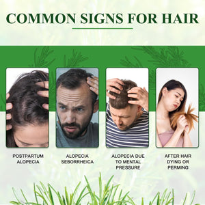 Pure Organic Rosemary Essential Oils, Hair Growth Scalp Oil for Dry Damaged Hair(2.02 Fl Oz)
