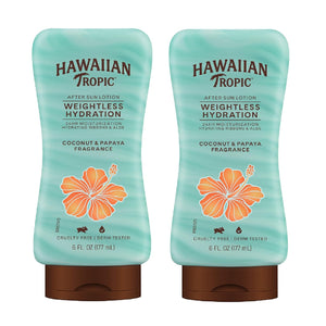 Hawaiian Tropic After Sun Body Butter with Coconut Oil, 8oz | Hawaiian Tropic After Sun Lotion, Beach Essentials, Summer Vacation Essentials, Tan Extender Lotion, Coconut Body Butter, 8oz