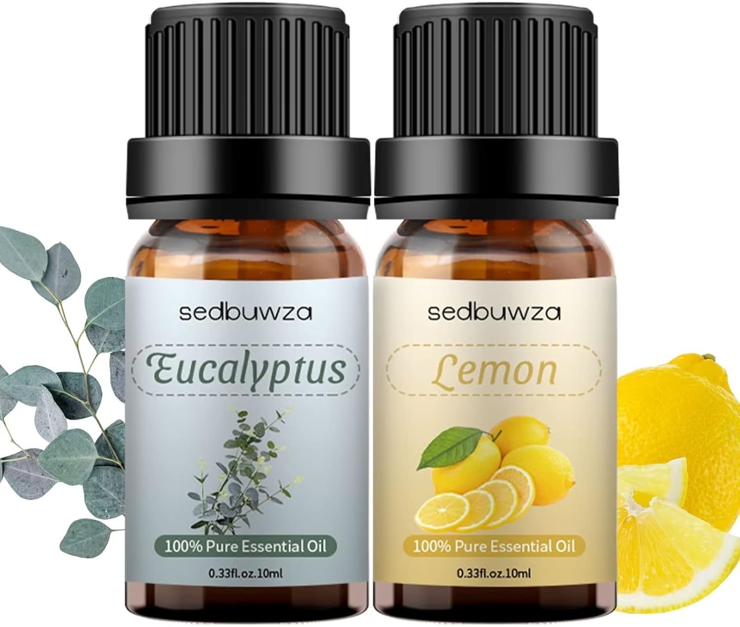 Sedbuwza Rose Essential Oil, 100% Pure Organic Rose Fragrance Oil for Diffuser, Humidifier, Soap, Candle, Perfume - 10ml