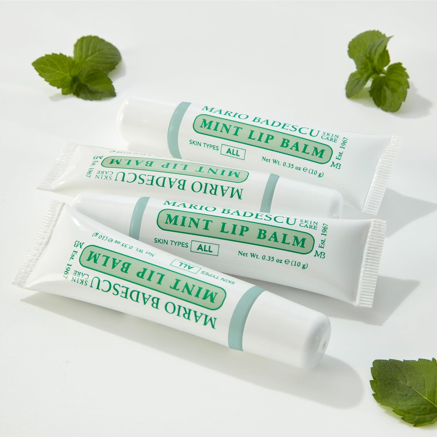 Mario Badescu Moisturizing Lip Balm for Dry Cracked Lips, Infused with Coconut Oil and Shea Butter, Ultra-Nourishing Lip Care Moisturizer for Soft, Smooth and Supple Lips