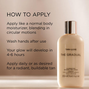 TAN-LUXE The Gradual - Gradual Tan Lotion - Cruelty & Toxic Free