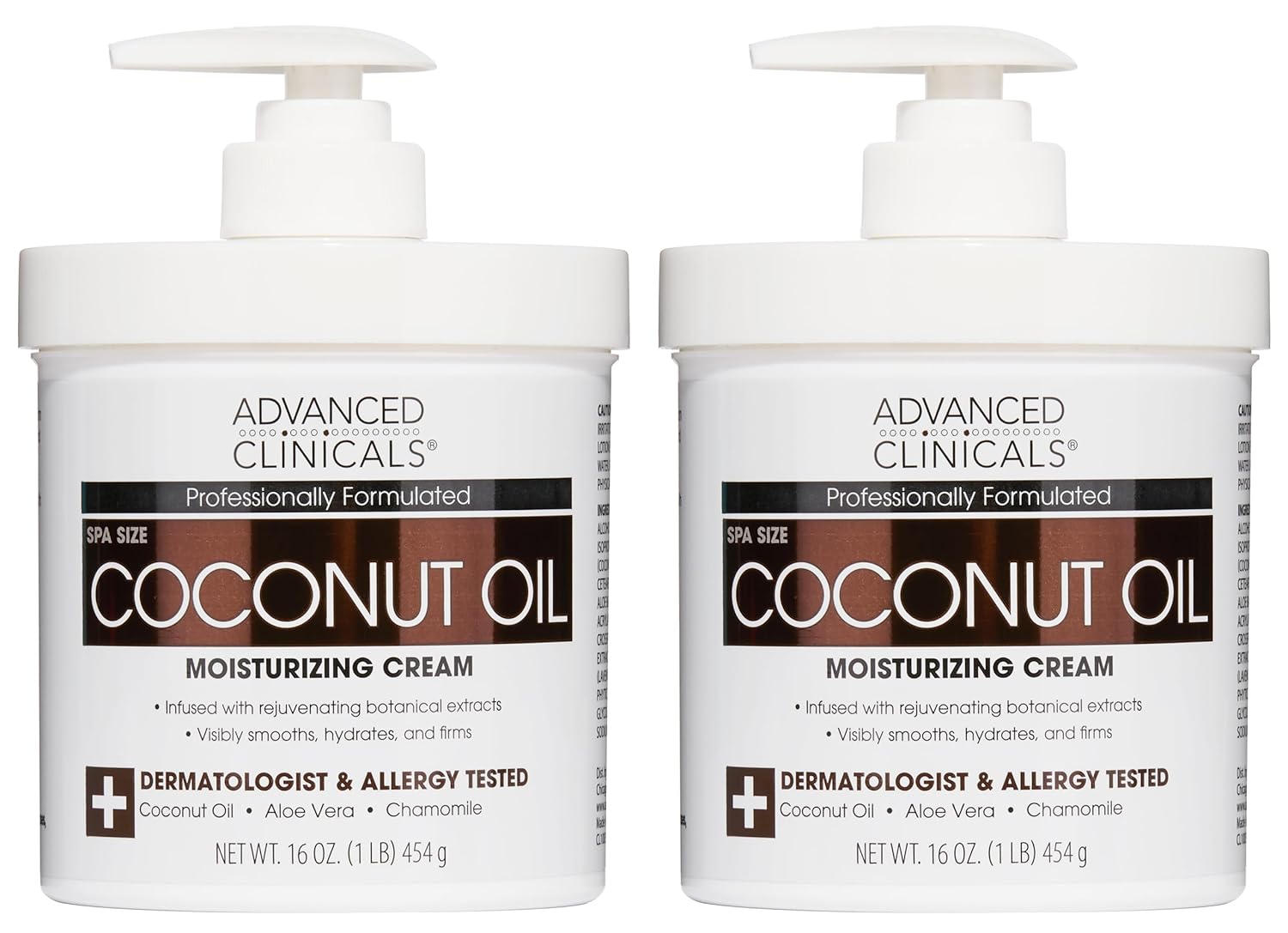 Advanced Clinicals Retinol Body Lotion + Collagen Cream Fragrance Free Face Moisturizer & Body Cream 2pc Skincare Set For Women & Men Helps Reduce Appearance Of Crepey Skin, Wrinkles, & Dry Skin, 2pc
