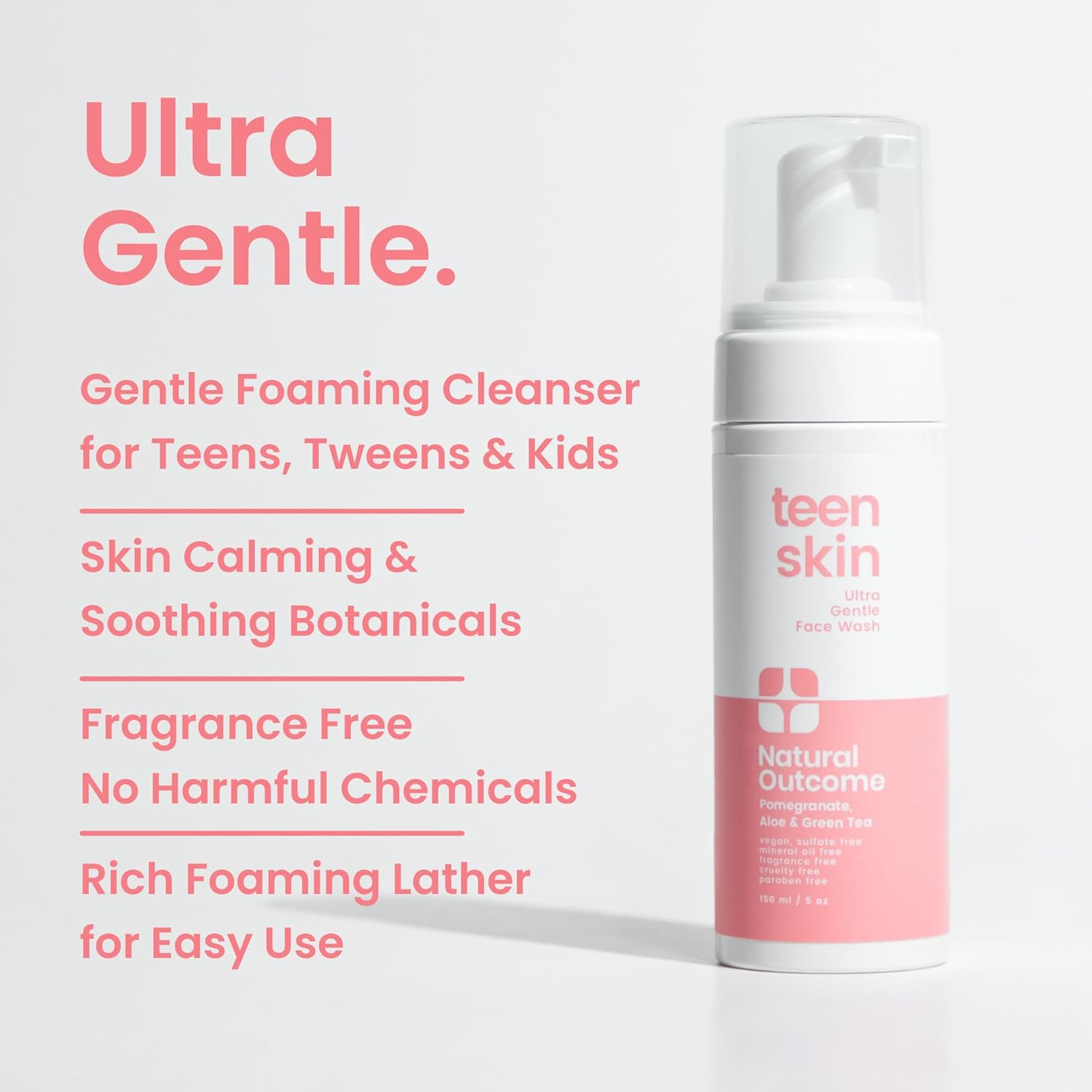 Teen Skin Ultra Gentle Kids Face Wash, 5 oz