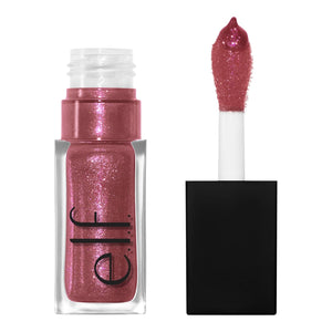 e.l.f. Glow Reviver Lip Oil, Nourishing and Hydrating with High-Shine Glimmer Finish & Sheer Wash Of Color, Minty Scent, Non-Sticky, Vegan & Cruelty-free, Citrine Gleam