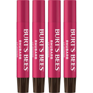 Burt's Bees Lip Shimmer Pink Collection, Tinted Lip Balm Stick, Moisturizing for All Day Hydration with Natural Glowy Pigmented Finish & Buildable Color, 3 Shades; Value Pack, 3 Tubes x 0.09 Oz