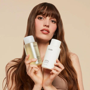 OUAI Fine Hair Conditioner - Volumizing Conditioner for Fine Hair Made with Keratin, Biotin and Chia Seed Oil - Adds Softness, Bounce and Volume - Free from Parabens, Sulfates, and Phthalates (10 Oz)