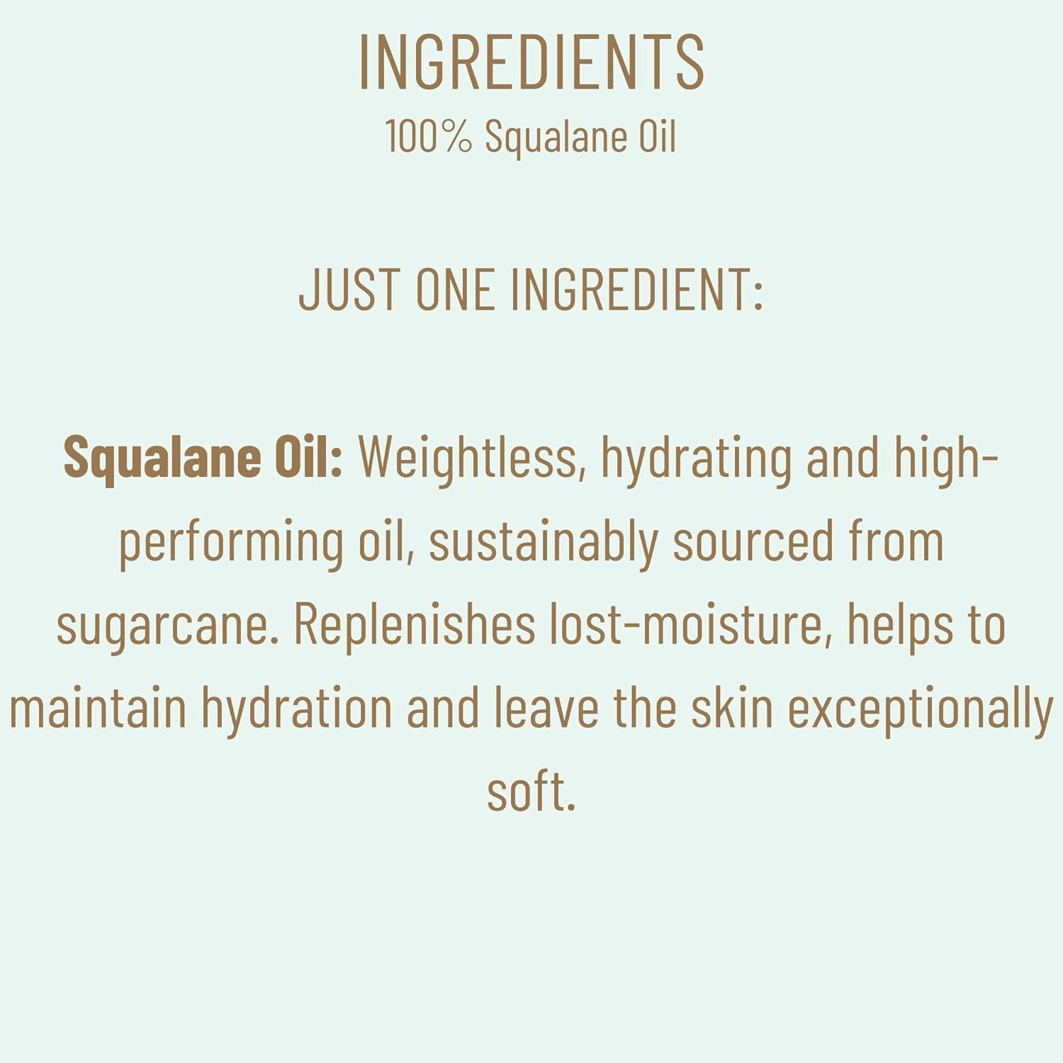 BIOSSANCE 100% Squalane Oil - Sustainable, Vegan Face Oil & Body Oil - Hydrating, Fast-Absorbing Moisturizer - Ideal for Oily Skin, Face, Hair - Organic Sugarcane-Derived Squalane, 3.3 ounces
