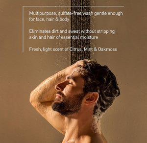 Jack Black Body & Hair Cleanser – Mens Body Wash, Mens Shampoo, Skin Care, Hair Care, Body Wash Men, Sulfate–Free