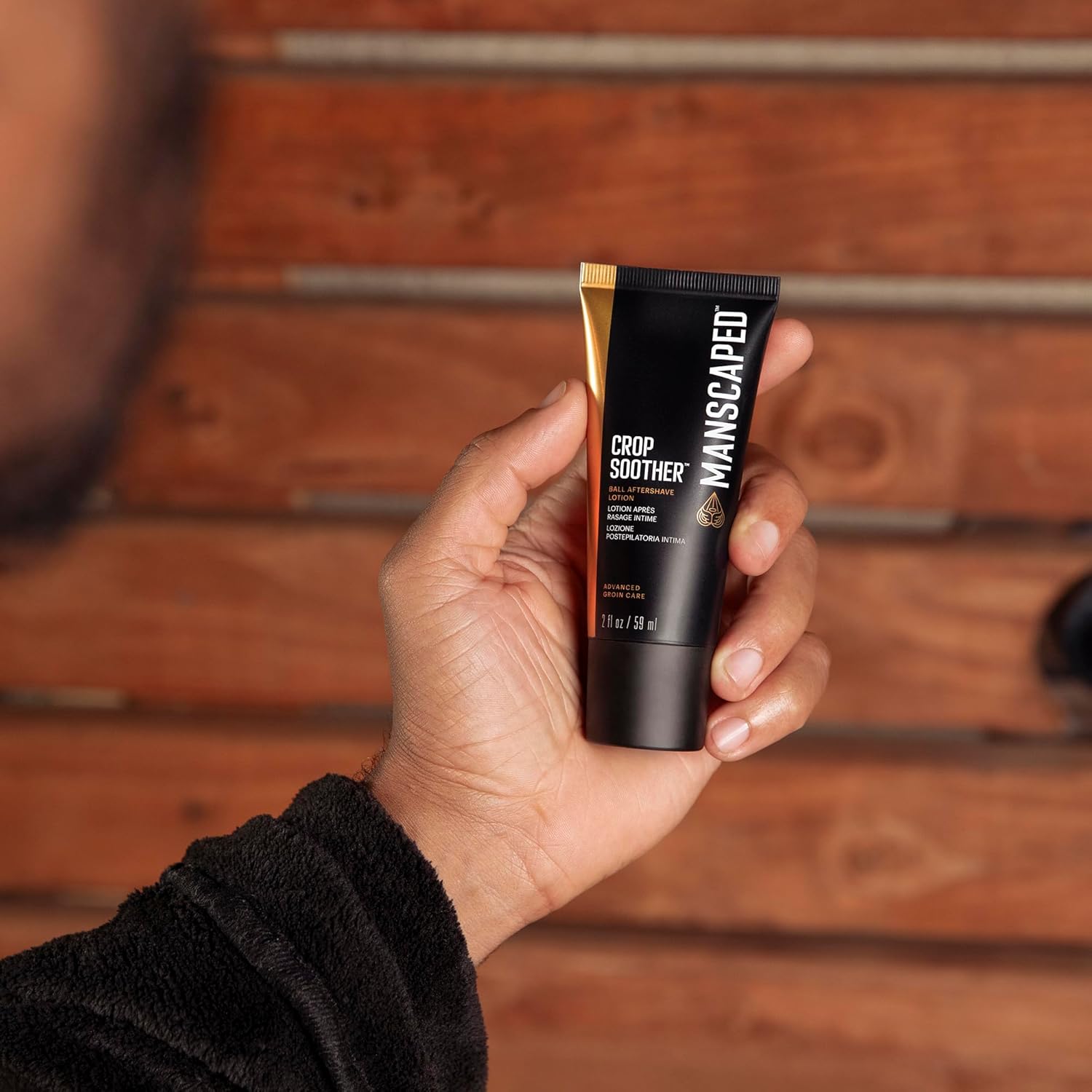 MANSCAPED® Crop Soother™ Groin Grooming Aftershave Lotion - Infused with Aloe, Colloidal Oats, Shea, Cocoa Seed Butter, Safflower Oil for Soothing & Relief