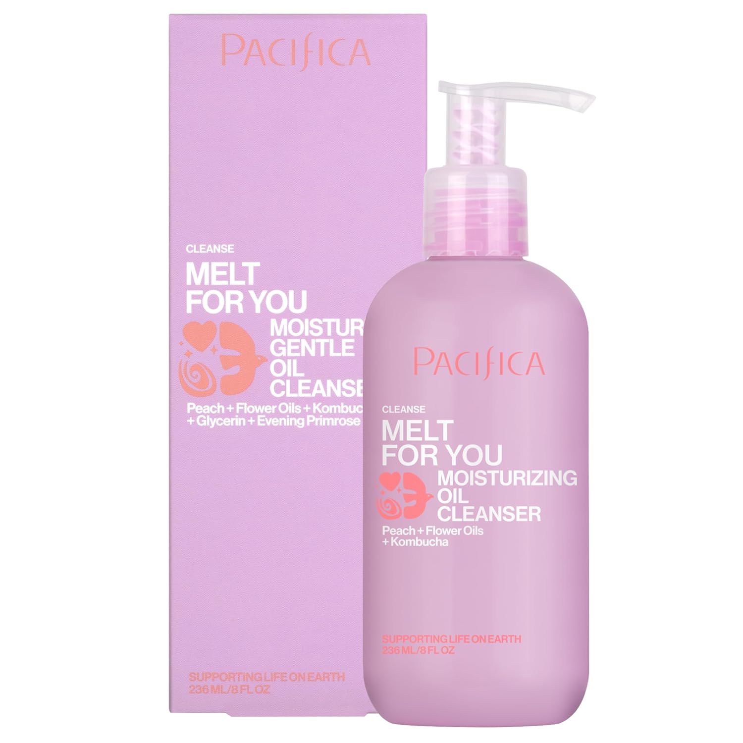 Pacifica Kale Detox Face Wash for Oily & Acne-Prone Skin, Deep Cleansing Facial Cleanser & Makeup Remover with Super Greens Kale, Seaweed & Clay, 5 fl oz –Clean Beauty, Vegan & Cruelty-Free