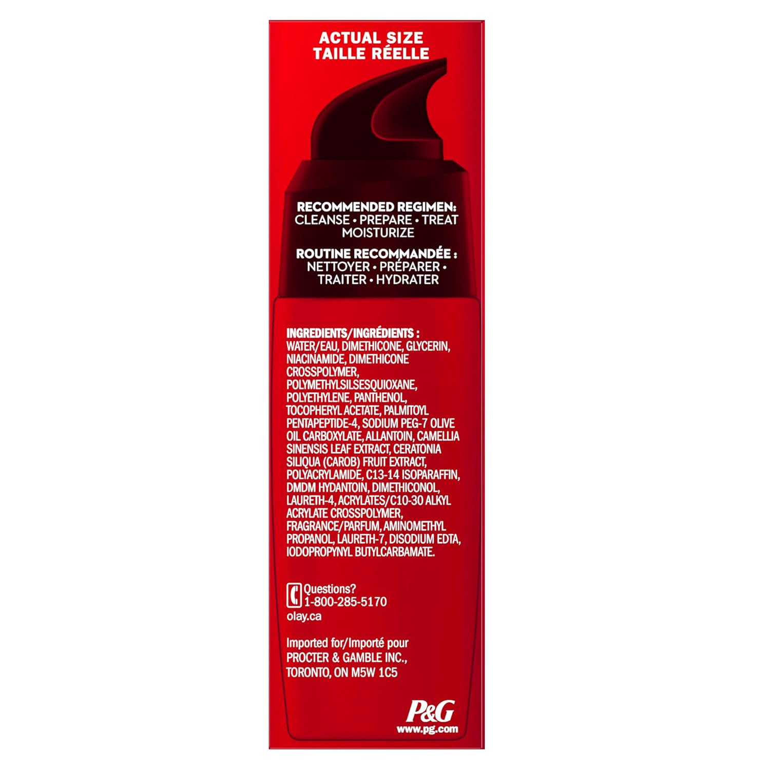 Olay Face Moisturizer, Regenerist Fragrance Free Light Gel Regenerating Serum, 1.7 fl oz