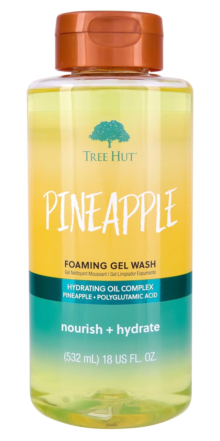 Tree Hut Watermelon Nourishing, Moisturizing & Hydrating Foaming Gel Wash, 18 oz.