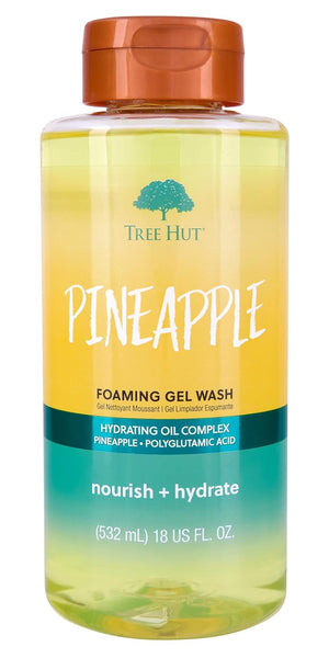 Tree Hut Watermelon Nourishing, Moisturizing & Hydrating Foaming Gel Wash, 18 oz.