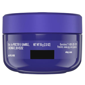 Olay Smooth & Renew Retinol Face Moisturizer, 2 oz Fragrance Free Night Cream for Fine Lines and Wrinkles with Retinoid Complex, Recyclable Eco Jar Packaging, Value Size