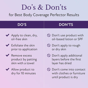 Westmore Beauty Body Coverage Perfector – Waterproof Leg & Body Makeup - Tattoo Cover Up Makeup - 3.5 Oz (Natural Radiance)