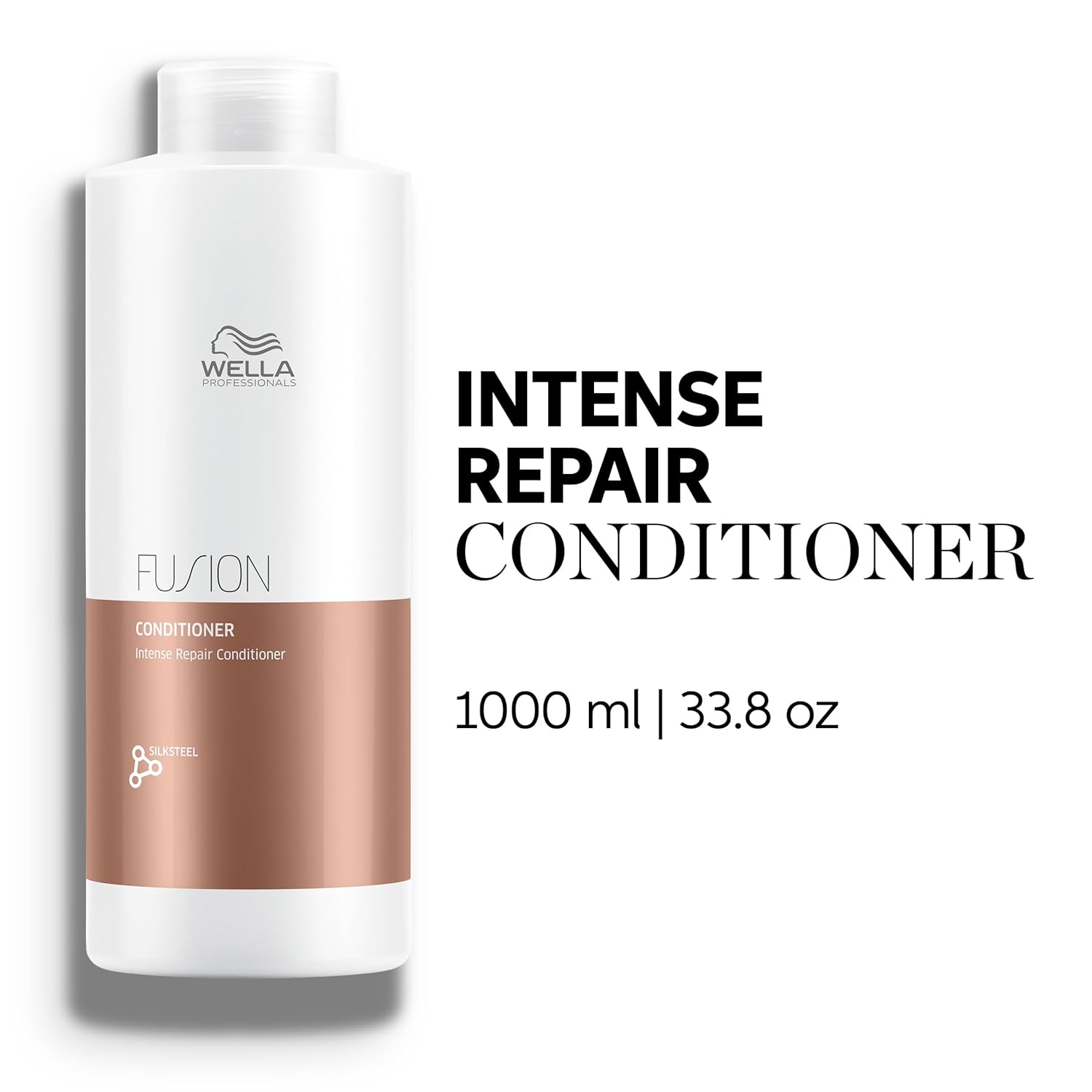 Wella Professionals Fusion Intense Repair Conditioner | For Damaged Hair| Hair Repair| Anti-Hair Breakage| 33.8 Fl Oz