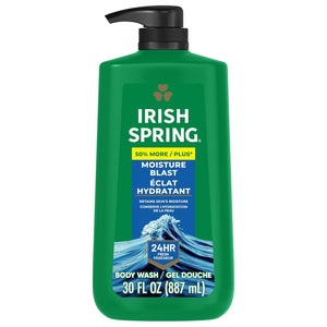 Irish Spring Original Clean Body Wash, 30 Oz Pump (Pack of 4)