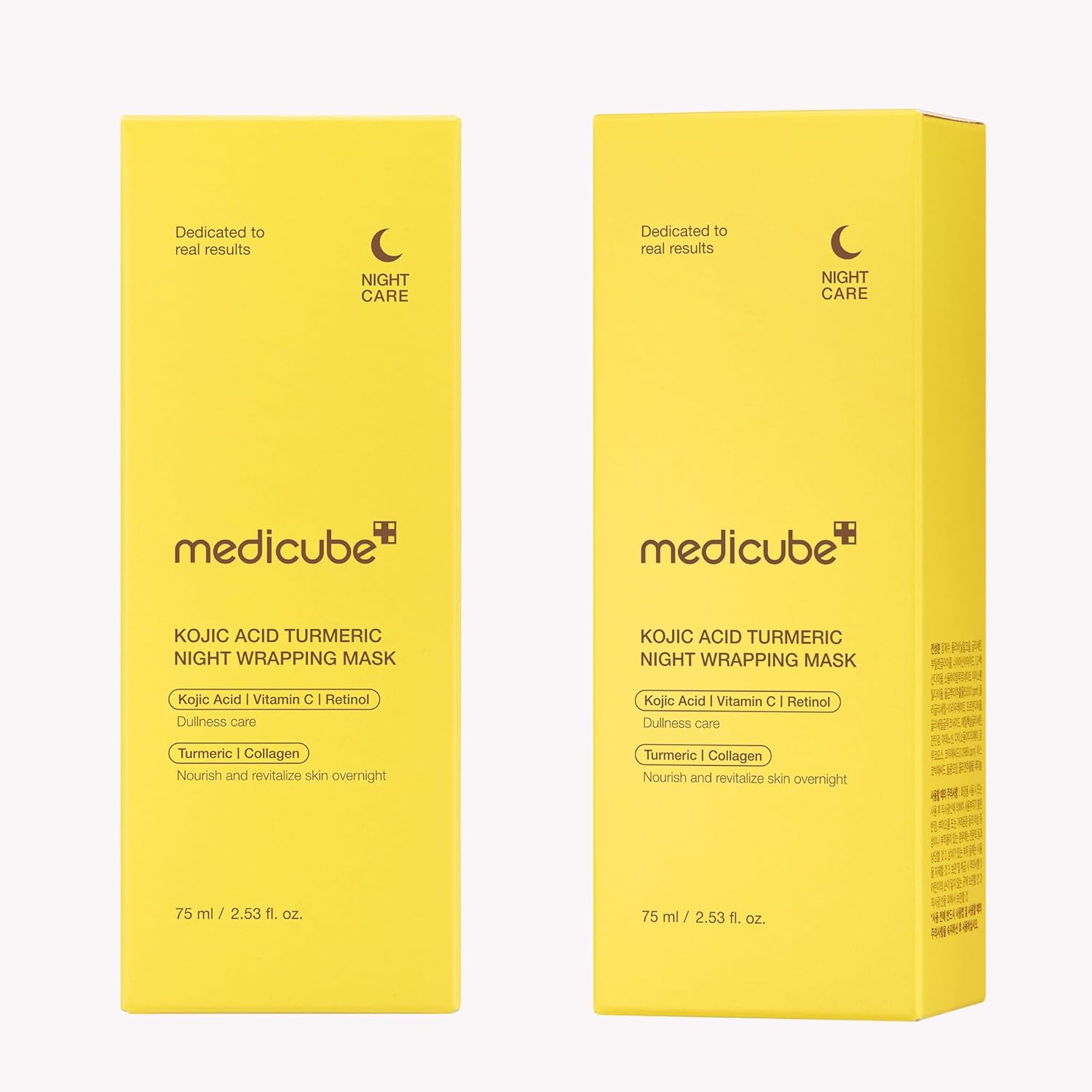 medicube Overnight Wrapping Mask with Collagen, Deep-Cleansing Formula, 100ml