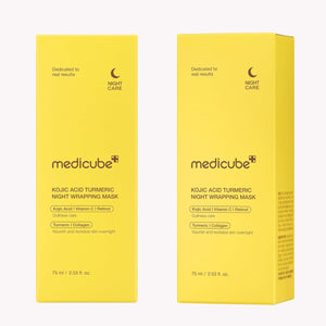 medicube Overnight Wrapping Mask with Collagen, Deep-Cleansing Formula, 100ml