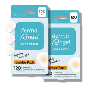 Ultra Invisible Cystic Acne Patches for Cystic Acne Treatment Acne Patches for Cystic Acne Blemish Patches Hydrocolloid Patches -Day and Night- UPGRADED (Acne Specialist-120 Count-3 Sizes)
