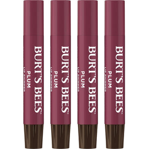 Burt's Bees Lip Shimmer Pink Collection, Tinted Lip Balm Stick, Moisturizing for All Day Hydration with Natural Glowy Pigmented Finish & Buildable Color, 3 Shades; Value Pack, 3 Tubes x 0.09 Oz