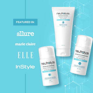 Moderate to Severe Acne Treatment Kit - Maximum Strength 3 Step System with 2% Salicylic Acid, 2% Mandelic Acid & Nitrogen Boost Skincare Technology - Acne Medication for Teens & Adults (90+ Day)