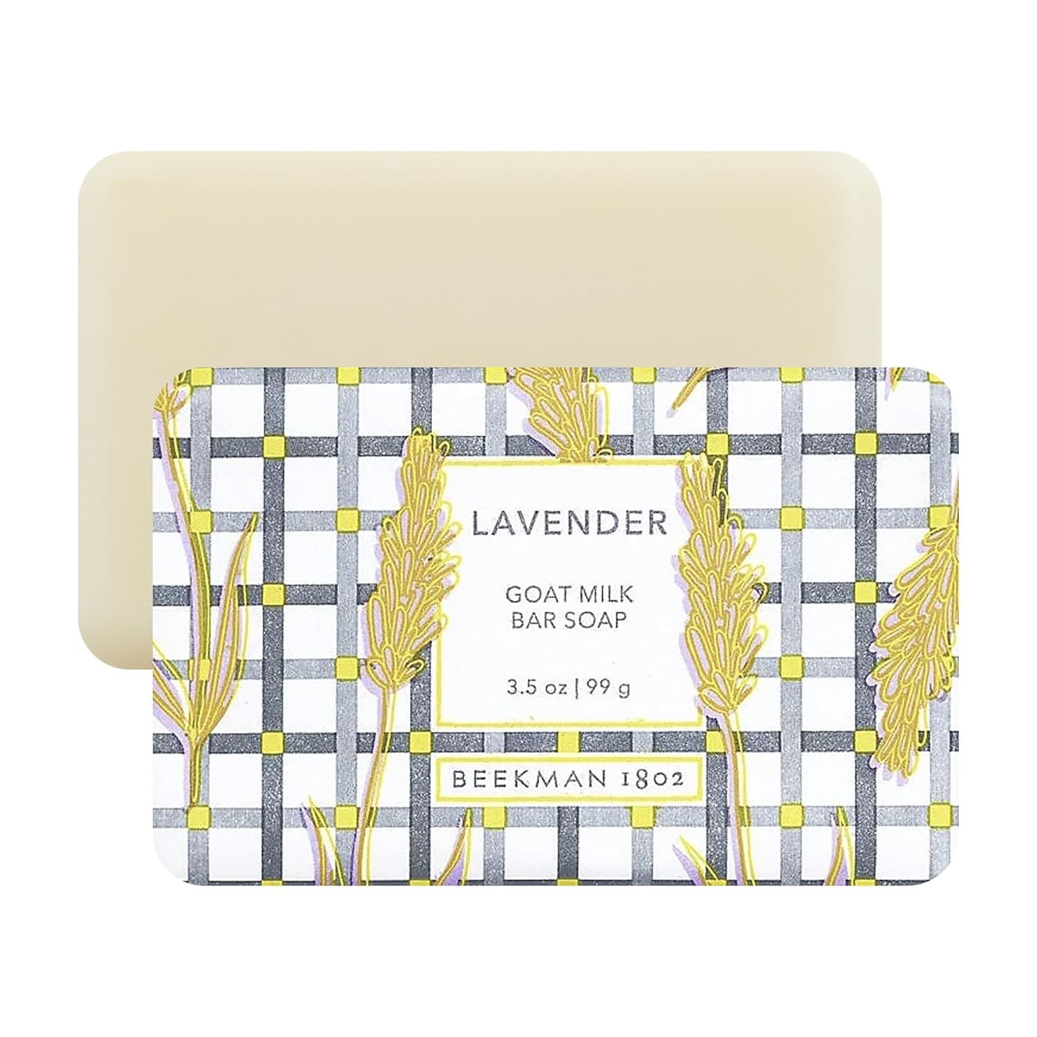 Beekman 1802 Goat Milk Soap Bar with Botanical Oils & Shea Butter - 9 oz - Gently Moisturizes, Exfoliates, and Nourishes for Soft, Healthy Skin - Cruelty-Free - Packaging May Vary