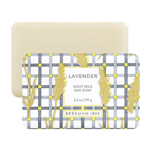 Beekman 1802 Goat Milk Soap Bar with Botanical Oils & Shea Butter - 9 oz - Gently Moisturizes, Exfoliates, and Nourishes for Soft, Healthy Skin - Cruelty-Free - Packaging May Vary