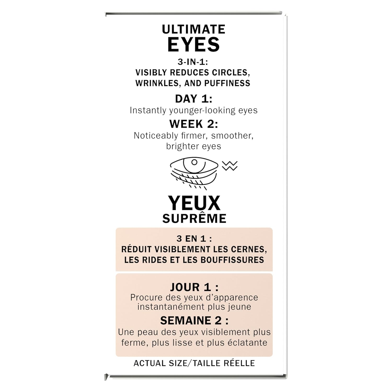 Olay Eyes Ultimate Eye Cream for Dark Circles, Wrinkles and Puffiness, 13 ml (0.4 fl. oz.)