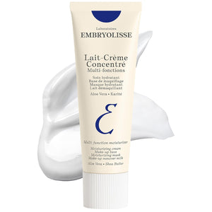 Embryolisse Lait-Crème Concentré, Multifunction Daily Moisturizer, Primer, and Makeup Remover, Suitable for All Skin Types. French Face Cream With Shea Butter & Aloe Vera
