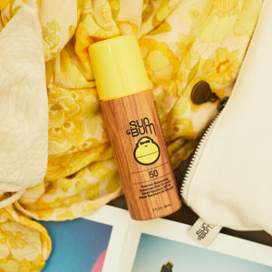 Sun Bum Original SPF 50 Roll-On Sunscreen Body Lotion - Broad Spectrum Moisturizing Sunscreen with Vitamin E - Hawaii 104 Act Compliant (Made without Octinoxate & Oxybenzone) - Travel Friendly - 3 oz