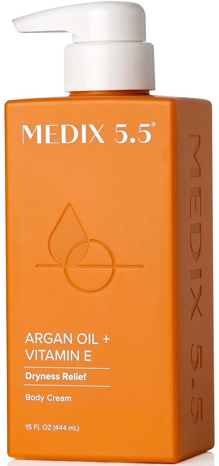 Medix 5.5 Retinol Body Lotion Skincare Moisturizer | Anti Aging Retinol Body Cream | Skin Care Tightening Lotion For Women & Men Helps Diminish Look Of Crepey Skin, Wrinkles, & Fine Lines, 2-Pack