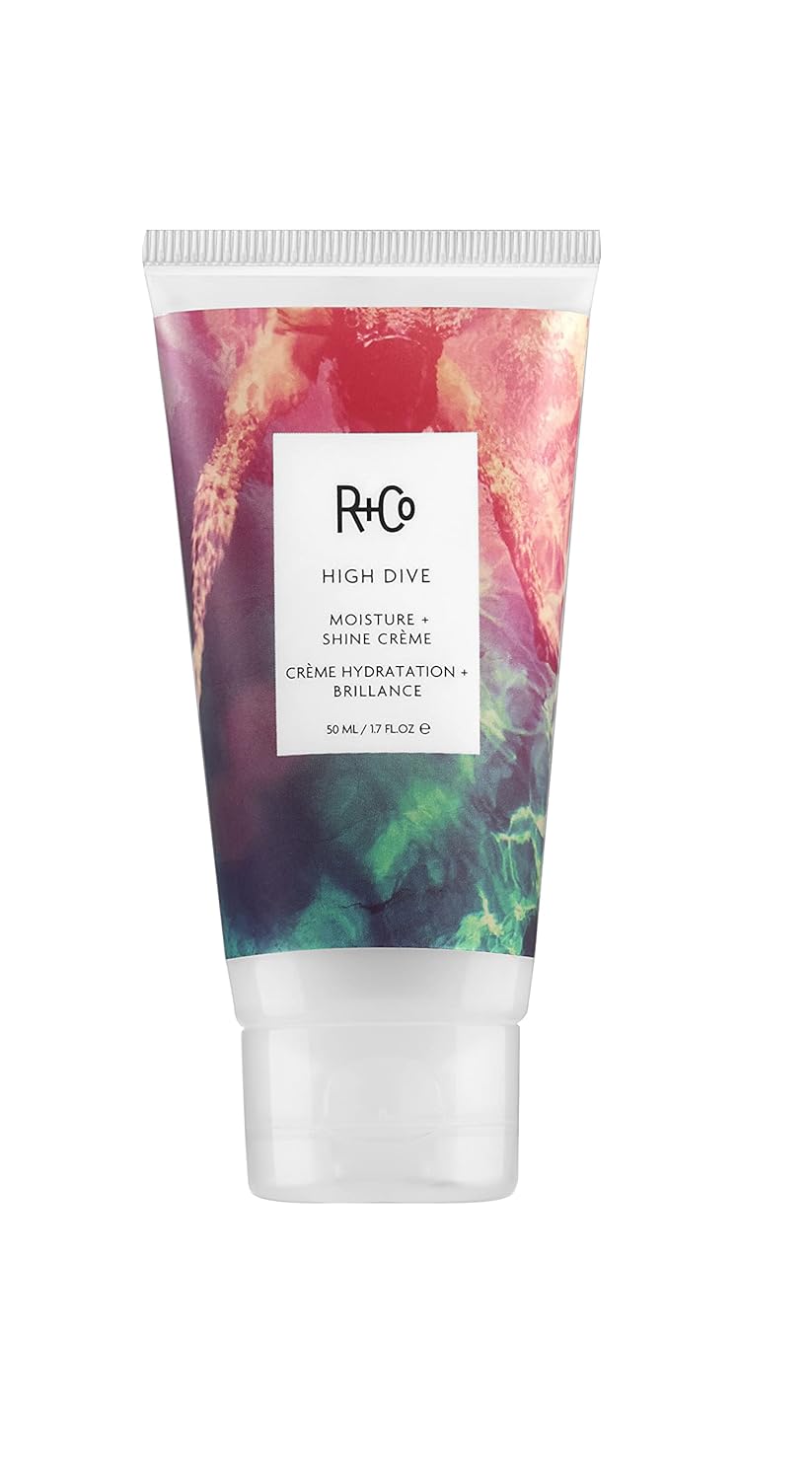 R+Co High Dive Moisture and Shine Crème | Deep Hydration + Softens + Eliminates Frizz | Vegan + Cruelty-Free |