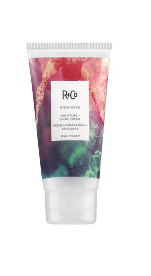 R+Co High Dive Moisture and Shine Crème | Deep Hydration + Softens + Eliminates Frizz | Vegan + Cruelty-Free |
