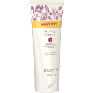 Burt's Bees Renewal Refining Cleanser with Bakuchiol Natural Retinol Alternative, 6 Oz (Package May Vary)