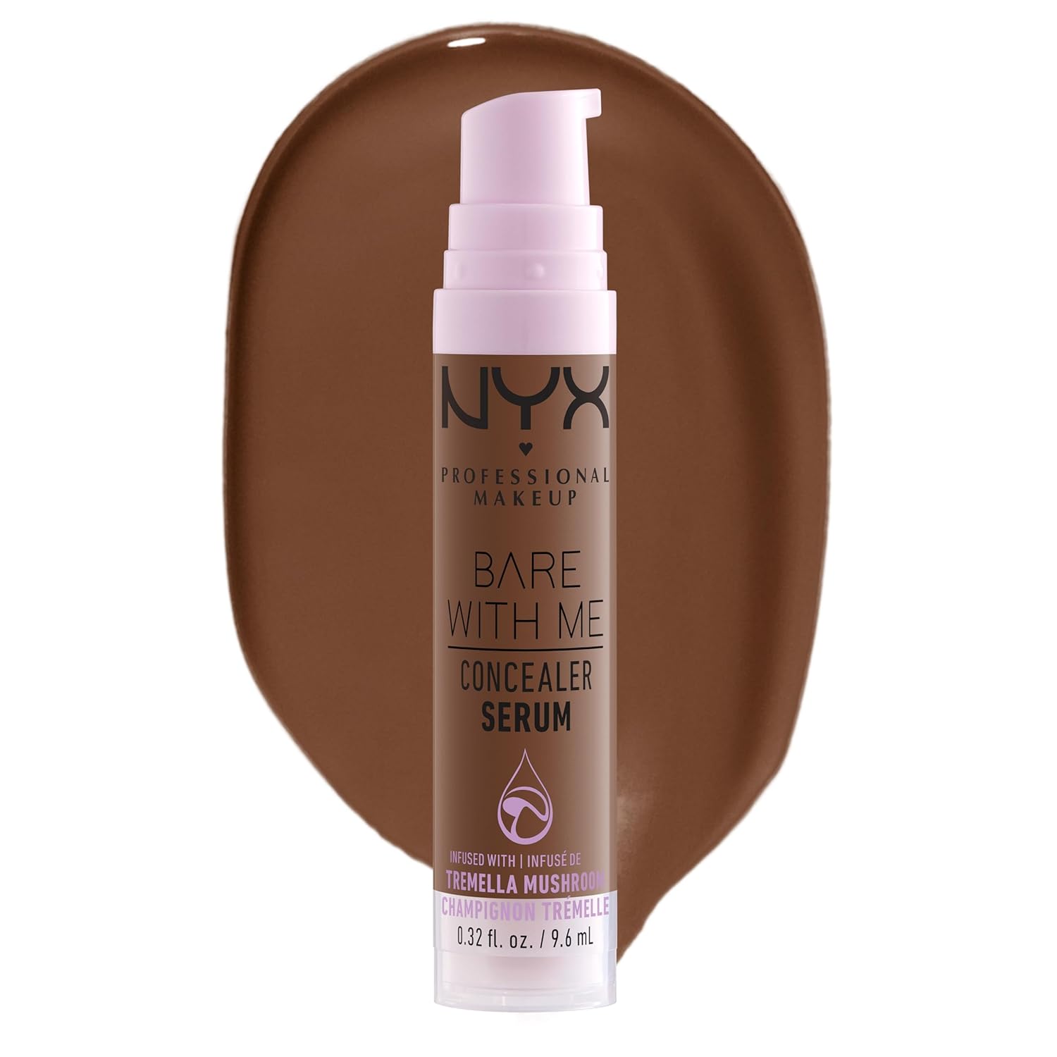 NYX PROFESSIONAL MAKEUP Bare With Me Concealer Serum, Concealer Makeup For Up To 24Hr Hydration - Beige