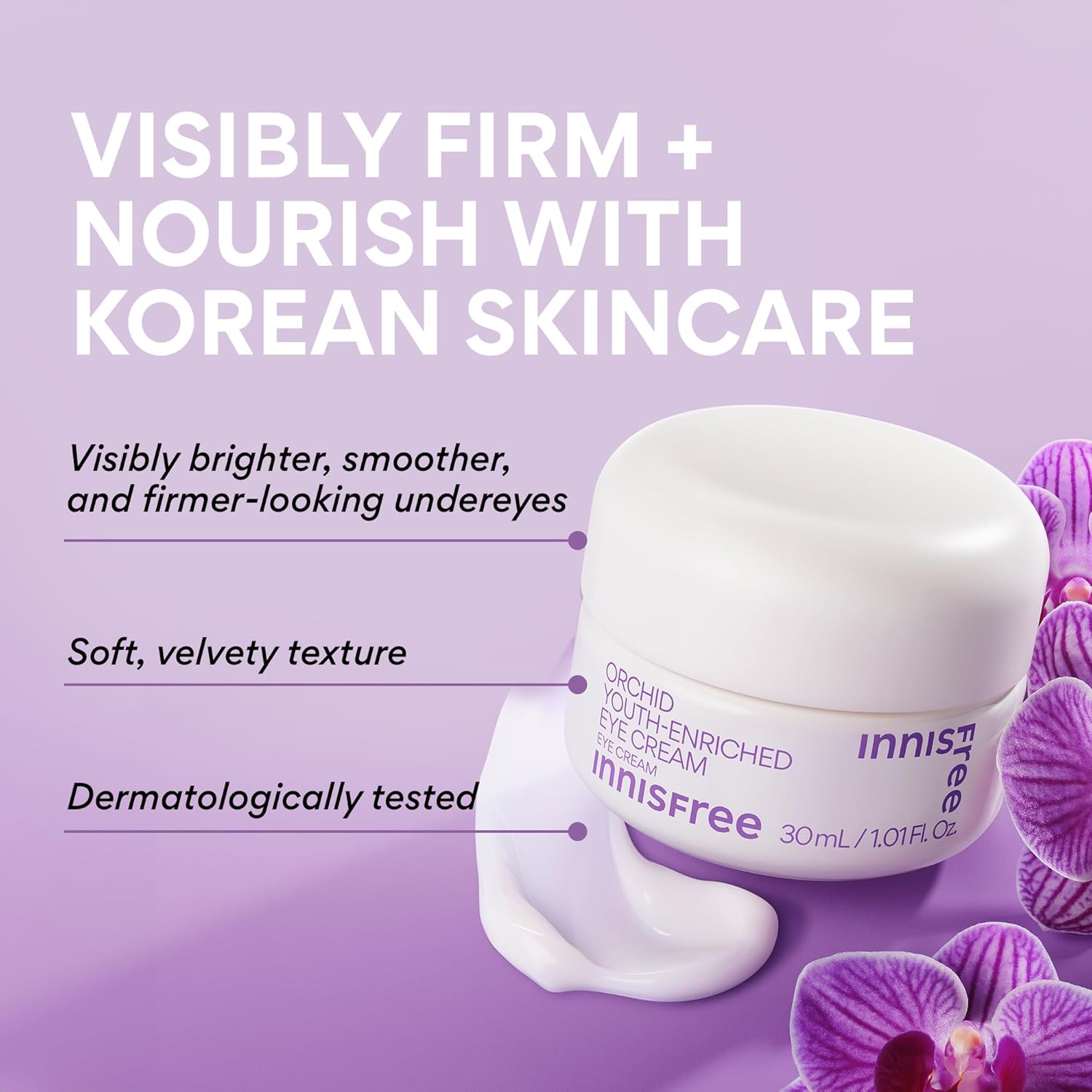 innisfree Orchid Eye Cream – Nourishing Korean Skincare for Eyes