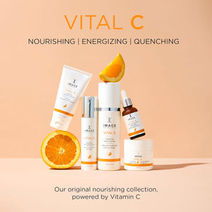 IMAGE Skincare, VITAL C Hydrating Intense Moisturizer, Lightweight Face Lotion with Hyaluronic Acid and Shea Butter, for Dry Skin, 1.7 fl oz.