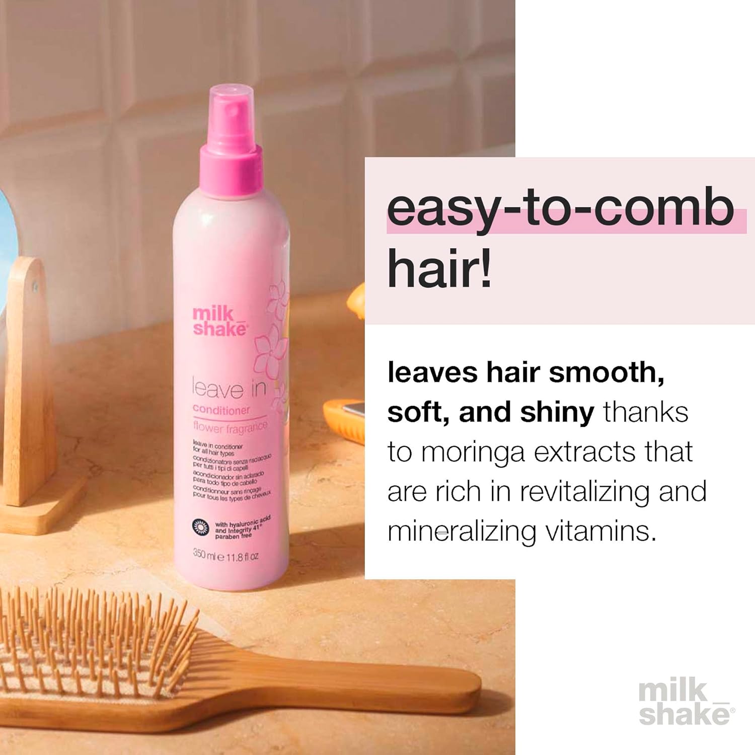 milk_shake Leave-In Conditioner Spray Detangler for Natural Hair