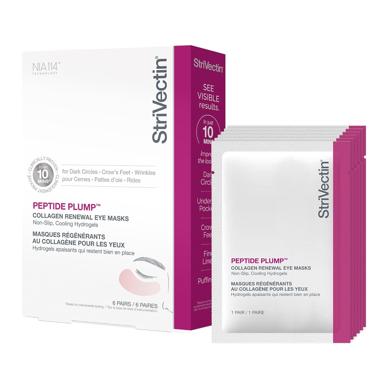 StriVectin Peptide Plump Collagen Renewal Eye Masks