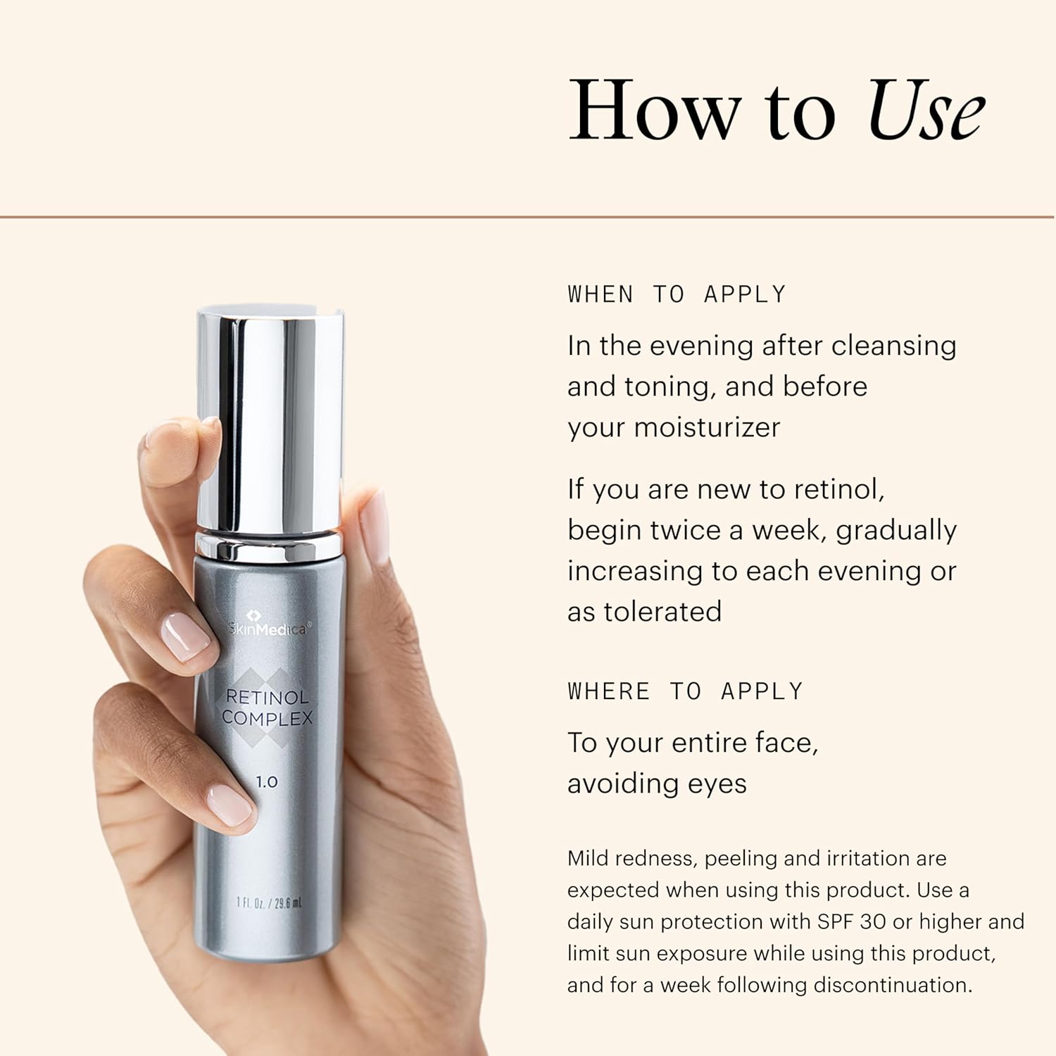 SkinMedica Retinol 1.0 Complex – Advanced Retinol Serum for Skin Renewal, 1 fl oz