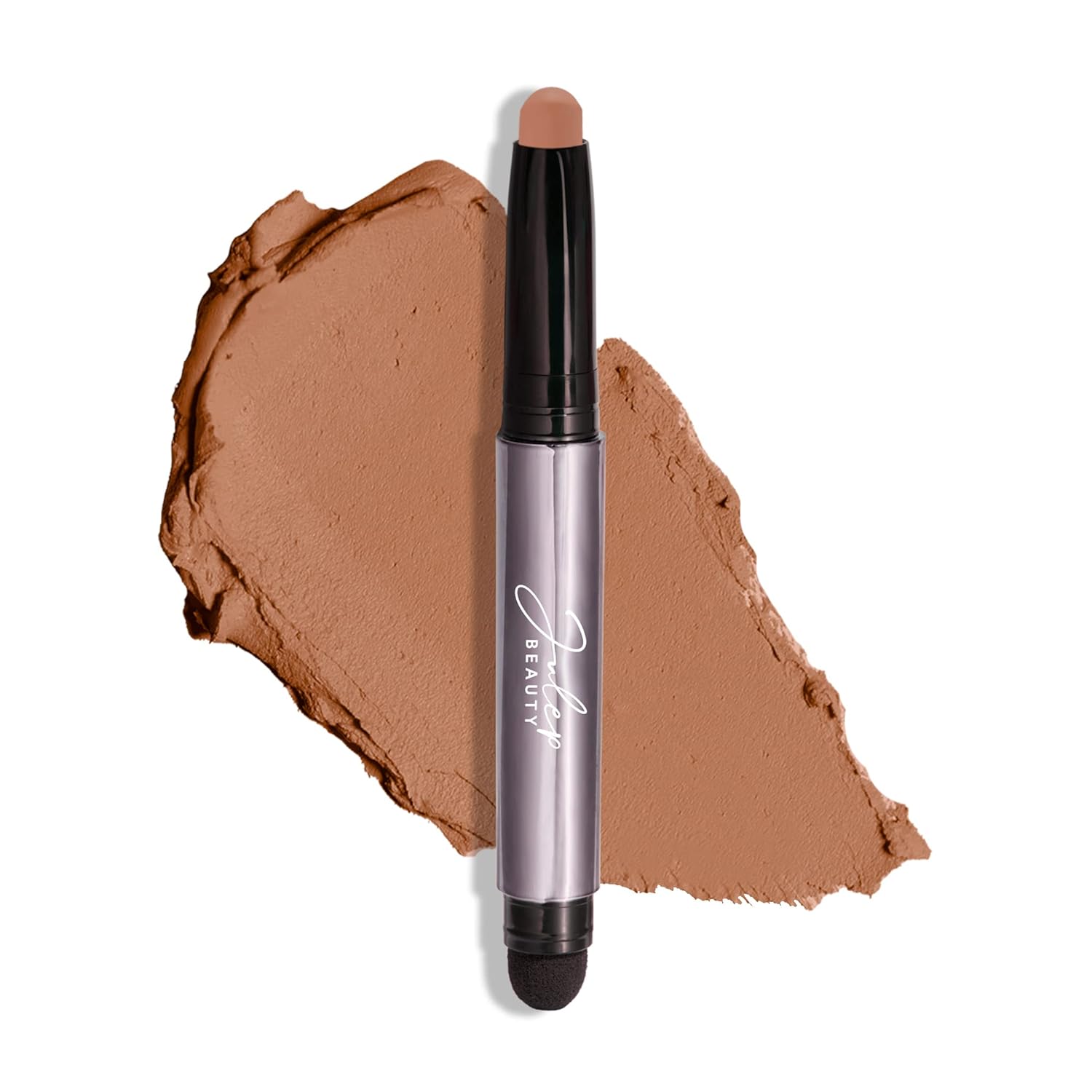Julep Eyeshadow 101 Cream-to-Powder Waterproof Shadow Stick – Champagne Shimmer – Long-Lasting, Crease-Proof, Medium Golden-Beige Shimmer Cream Eyeshadow with Built-in Smudger