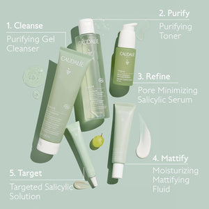 Caudalie Vinopure Salicylic Acid Cleanser, Pore Purifying Gel Cleanser - 150 mL