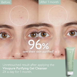Caudalie Vinopure Salicylic Acid Cleanser, Pore Purifying Gel Cleanser - 150 mL