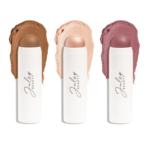 Julep Skip The Brush Cream to Powder Blush Stick - Neutral Bronze - Blendable and Buildable Color - 2-in-1 Blush and Lip Makeup Stick